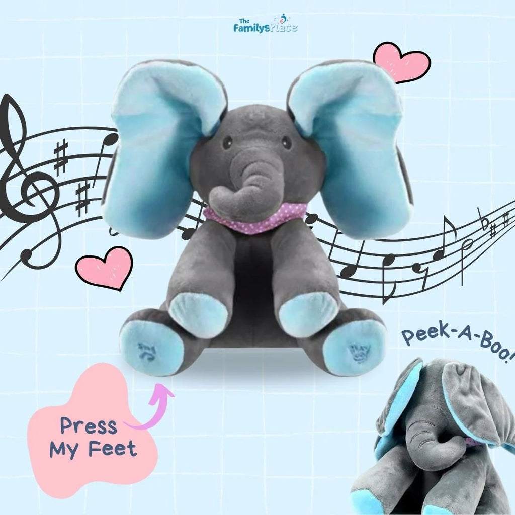 Peek a Boo Talking Elephant - Familysplace™