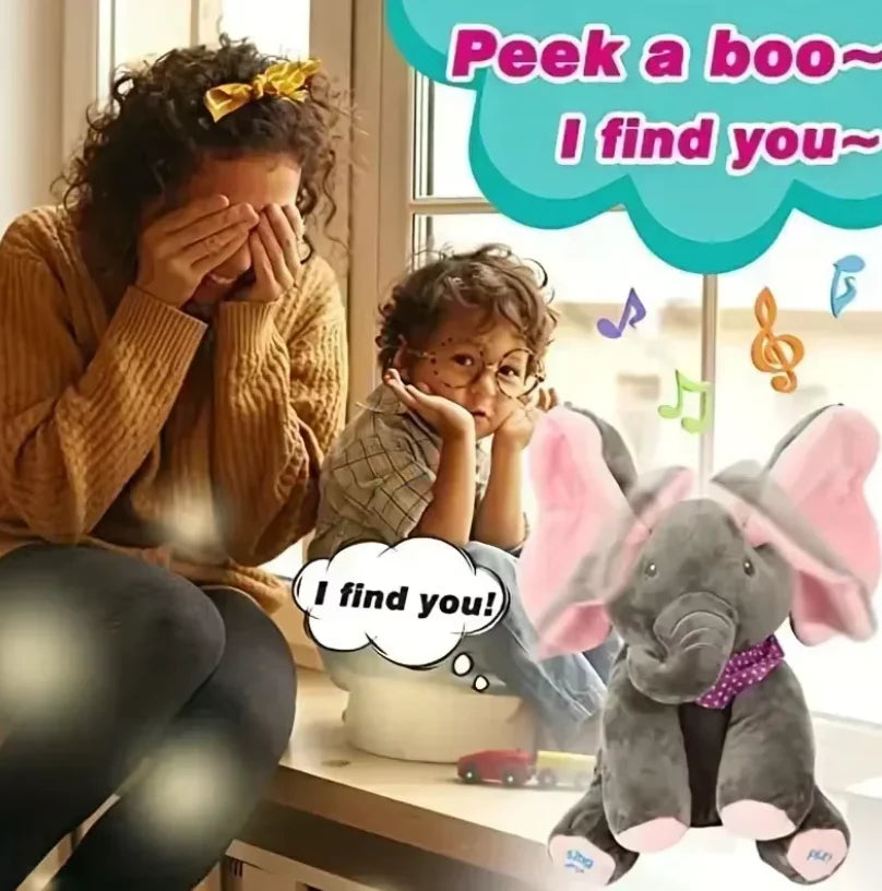 Peek a Boo Talking Elephant - Familysplace™